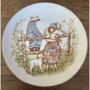 Holly Hobbie Country Morning Collector Plate Ltd Ed 2500 Porcelain Vintage